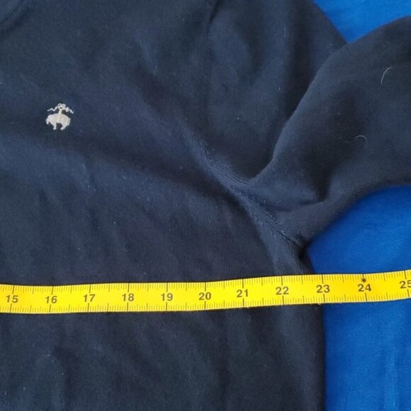 XL Brooks Brothers Merino Wool Men's V-Neck Sweater - Picture 5 of 7